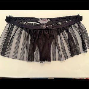 Love By La Senza Beautiful Front Panel Thong- Size Med